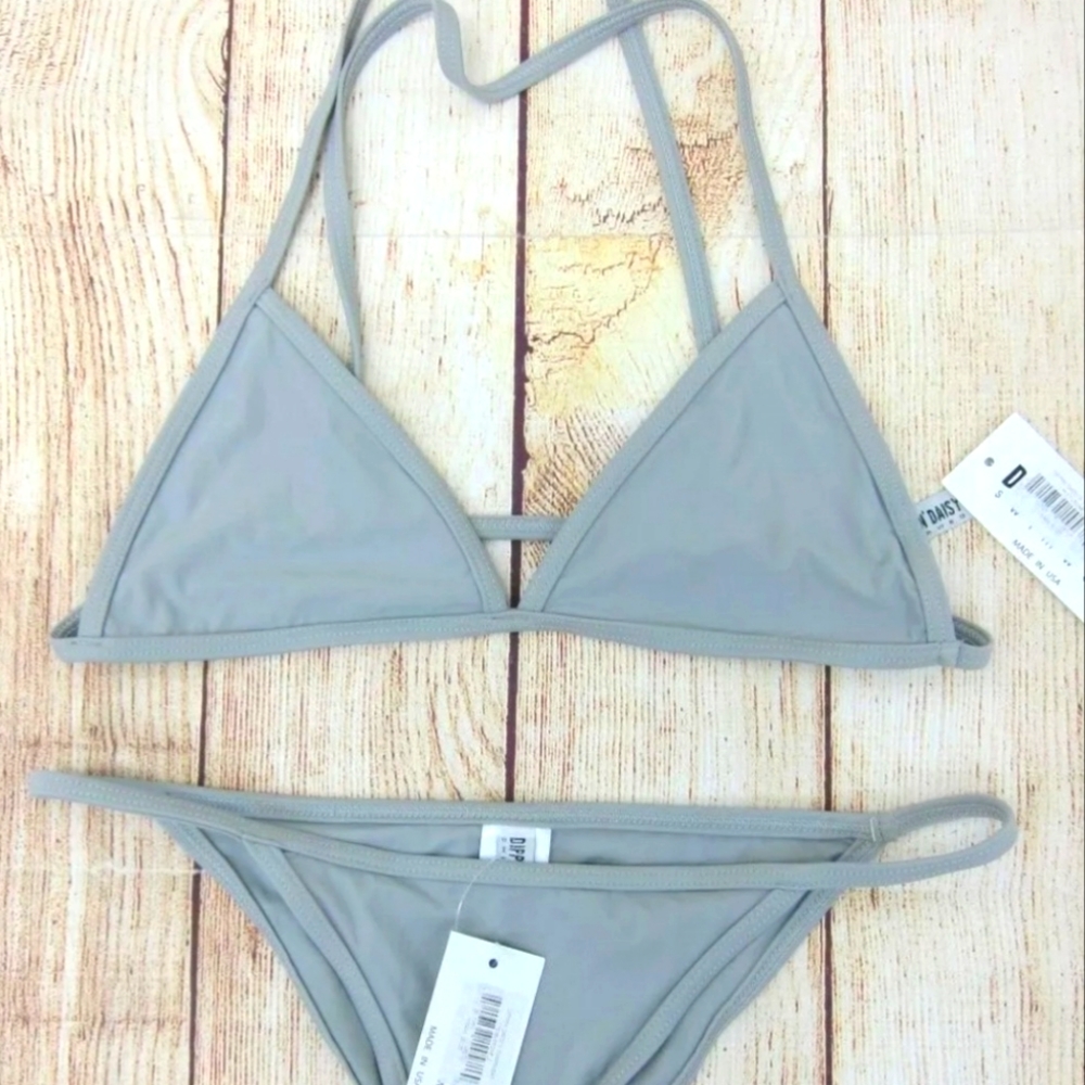 Dippin' Daisy's Triangle Top String Bikini Set